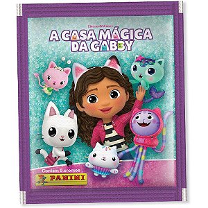 Figurinhas GABBY´S Dollhouse Envelope com 5 Unidades Pacote com 20