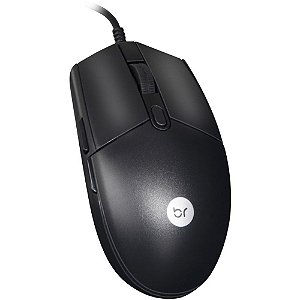 Mouse óptico USB Gamer Seer Preto 3600DPI
