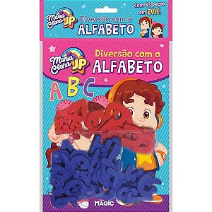 Livro Pedagógico Maria Clara e JP Alfabeto EVA