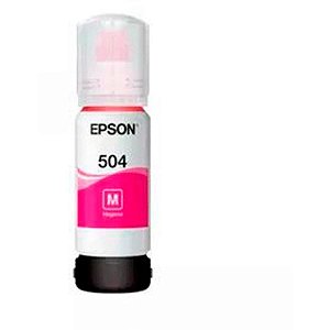Refil Tanque de Tinta EPSON T504 Magenta - T504322-BR