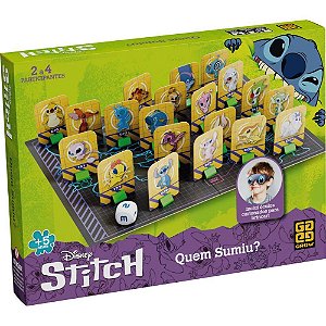 Jogo de Tabuleiro "quem Sumiu?" STITCH