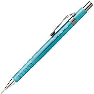 Lapiseira 0.7MM Metalizada Azul Caixa com 6 Unidades