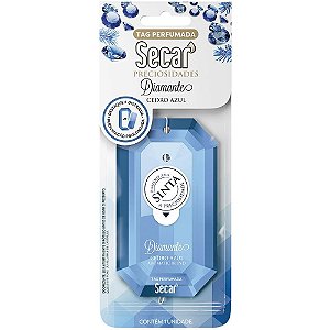 Odorizador para Carro TAG Secar Precioso Diamante Cedro