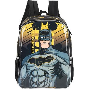 Mochila Infantil Batman G Preta