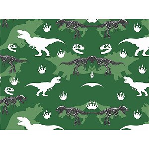 Papel Presente Bobina Couche 60CM MOD.238 Dinossauros BO-100MTS