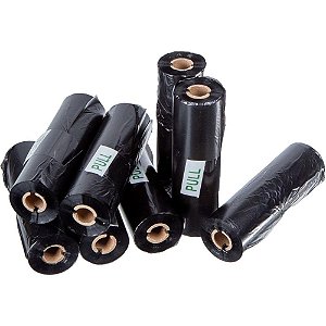 Ribbon Cera 110MM X 74M Preto Pacote com 04