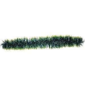 Artigo para Decoração Natal Festão PVC 9X200CM Duo Verde Pacote com 12