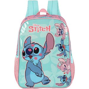 Mochila Infantil STITCH G Verde
