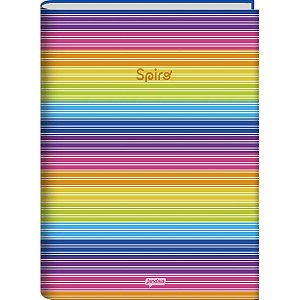 Caderno Brochurão Capa Dura Spiro 80 Folhas Pacote com 05