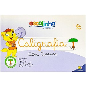 Livro Caligrafia Escolinha Sistema UV Cursivo 32