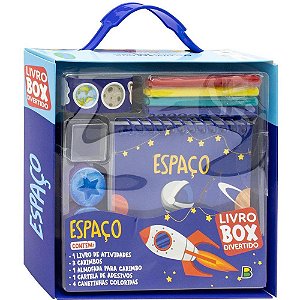 Livro de Atividades BOX Divertido Espaço 10 Peças