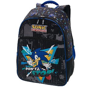 Mochila Infantil Sonic DON´T STOP - 30X42X14CM