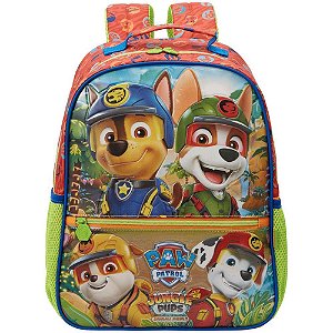 Mochila Infantil Patrulha Canina Tamanho 14"