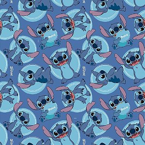 Saco Metalizado 50X70CM STITCH - Pacote com 25 Unidades