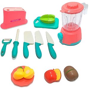 Brincando de Casinha Doce Cozinha PLUS com Liquidificador