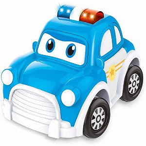Brinquedo para Bebê Carro de Polícia com LUZ e Som