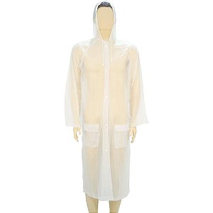 Capa de Chuva Adulto em PVC com Touca 1,4M