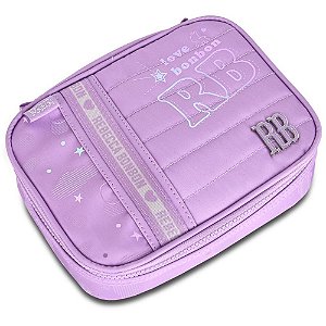 Estojo BOX Rebecca Bonbon para 36 Lápis - Estampa Holográfica