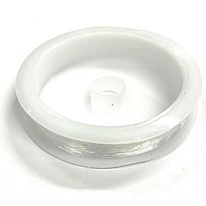 Fio de NYLON 0,45MM com 100 Metros Rolo para Artesanato