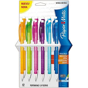 Lapiseira 0.5MM Write BROS Cores Sortidas - Display com 12 Unidades