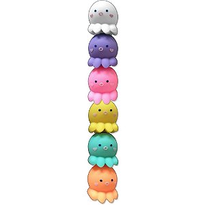 Caneta MARCA-TEXTO Empilhável Bubble – 5 Cores Neon