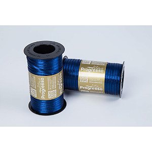 Fita de Cetim Dupla Face 4MM X 100M Azul Marinho T900000