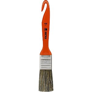Trincha de Pintura 695 Média Cerdas GRIS 1 POL. - Pacote com 12 Unidades