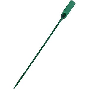 Lacre para Malote Verde Escada PP 35CM Pacote com 100