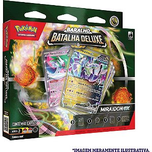 Jogo de Cartas Pokemon DECK Batalha Deluxe