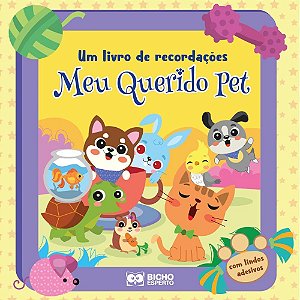 Livro Brinquedo Ilustrado PET - Livro de Recordações 36 Páginas