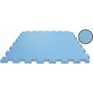 Tatame EVA Evamax 1X1M 10MM Azul Claro – Pacote com 4 Placas
