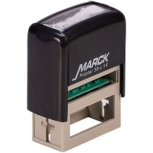 Carimbo Autoentintado Automático de Segurança 38X14MM