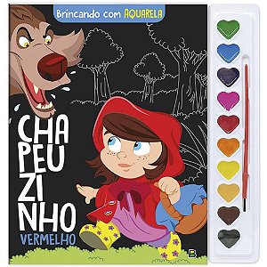 Livro Aquarela Chapeuzinho Vermelho 27X28CM