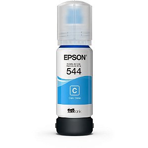Refil Tanque de Tinta EPSON T544 Ciano 7.500 Páginas