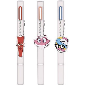 Caneta Marca Texto Fini com Aroma e Pingente Personalizado Blister