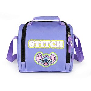 Lancheira Térmica STITCH Mão e OMBRO Lilás