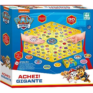 Jogo Achei! Gigante Patrulha Canina