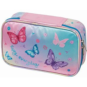 Estojo BOX PACK ME WINGS Cetim com Glitter e ALTO Relevo