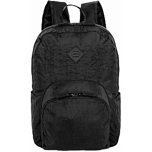 Mochila HAPPY Crinkle G 40CM Preta