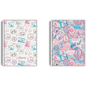Caderno Especial Larissa Manoela Memórias de Viagens Pacote com 2