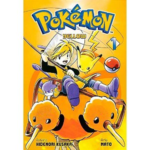 Livro Manga Pokemon Yellow N.01