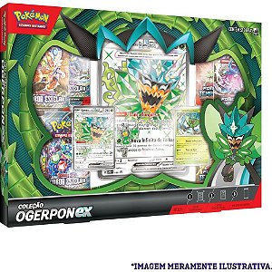 Jogo de Cartas Pokemon BOX Ogerpon EX