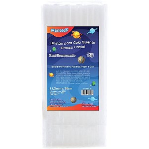 Cola Quente Refil Grossa 1KG Cristal 11,2MM X 30CM – Pacote