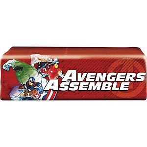 Estojo Simples Avengers em PVC 21X5,5X6CM