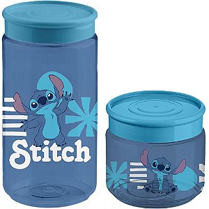 Pote Plástico STITCH KIT 160ML + 350ML