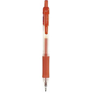 Caneta Esferográfica Sarasa 0.7MM GEL Vermelha Caixa com 12