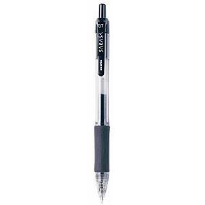 Caneta Esferográfica Sarasa 0.7MM GEL Preto Caixa com 12