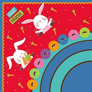 Embalagem para OVO de Páscoa 35X35CM Bottons Pacote com 25