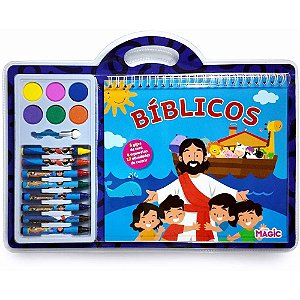Livro Aquarela Bíblico com GIZ e Aquarela