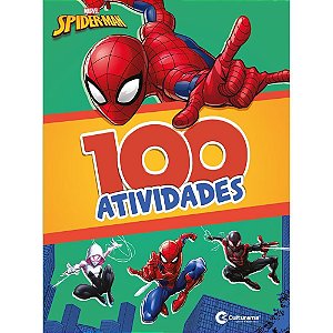 Livro Infantil Colorir 100 Atividades SPIDER-MAN